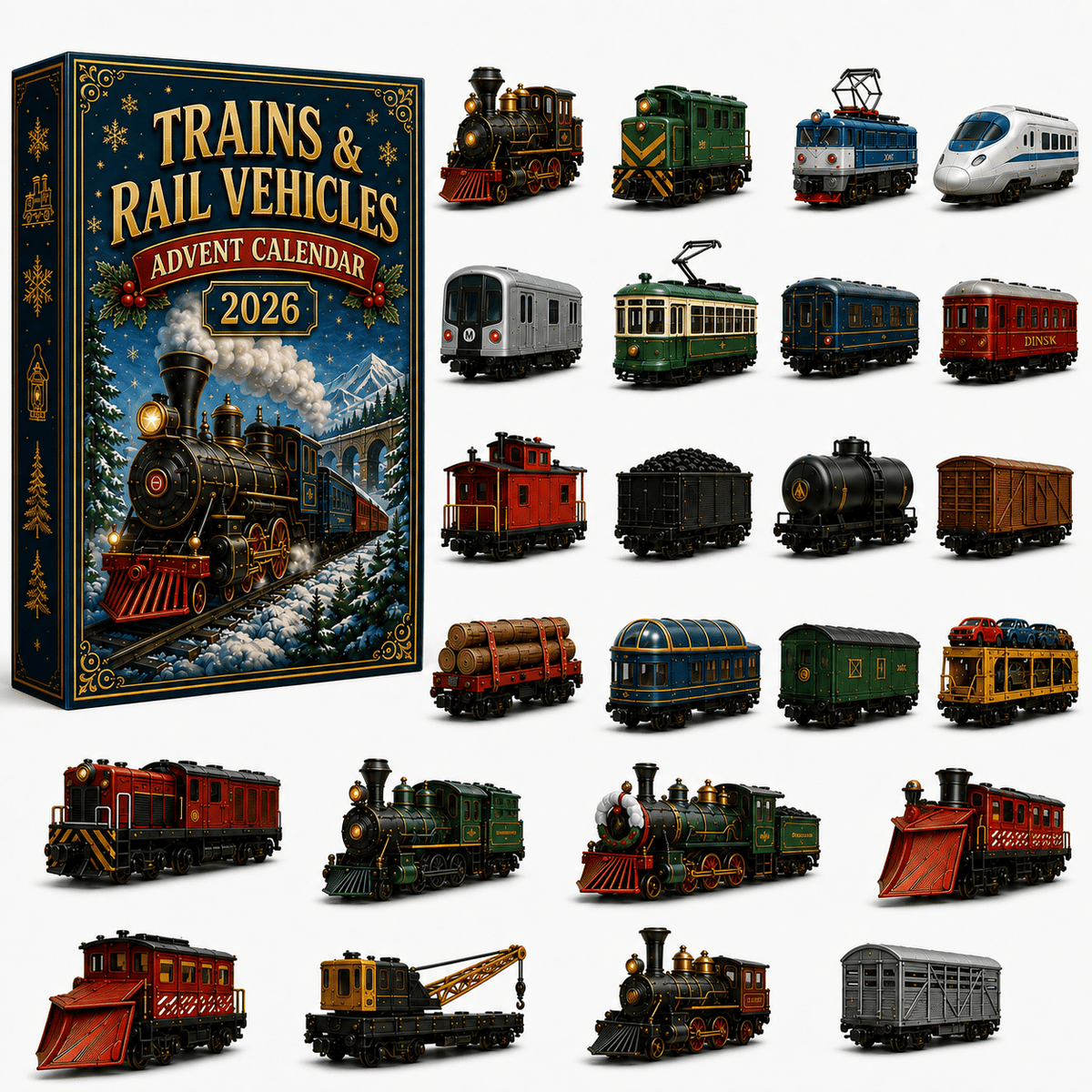 Christmas Railway Collection advent calendar