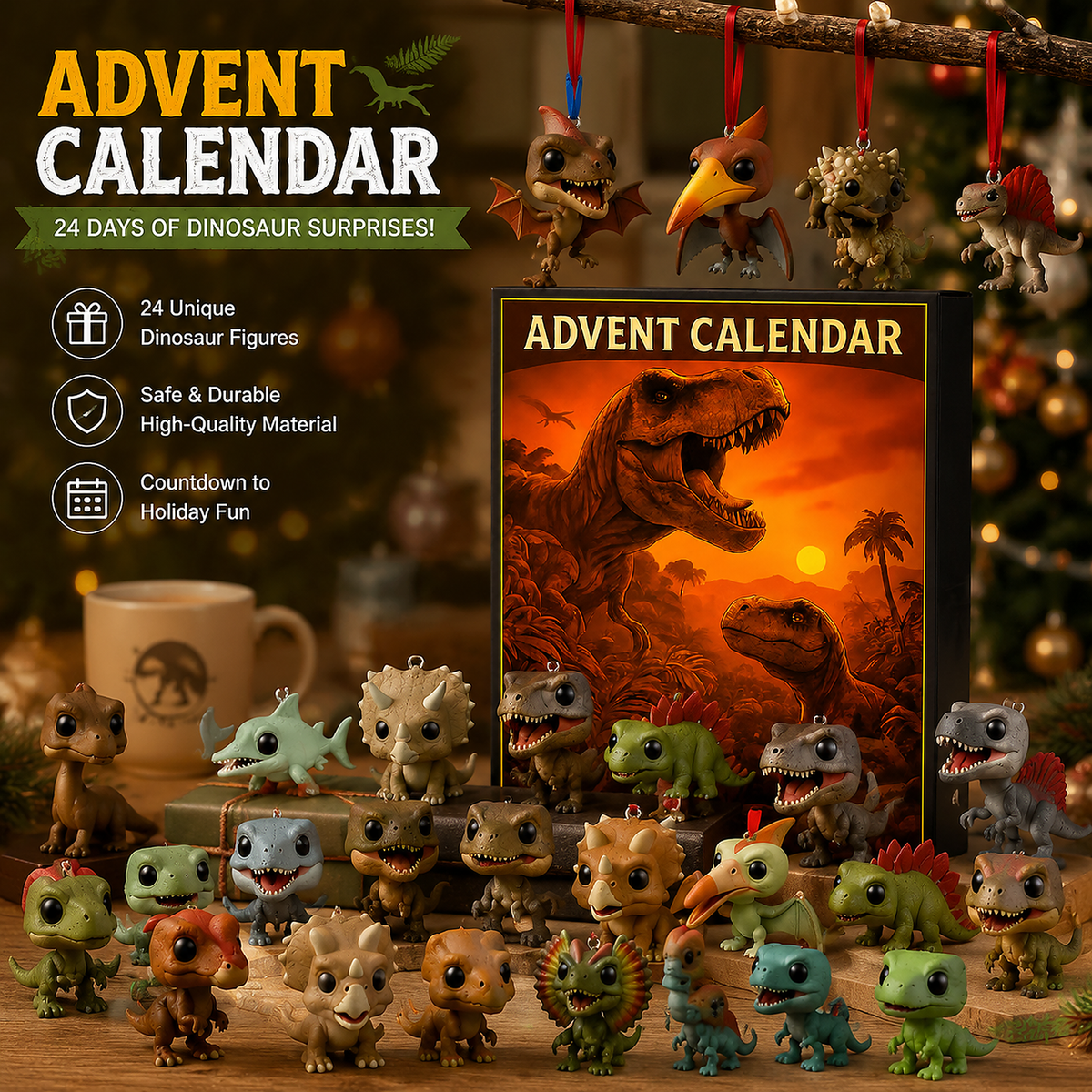 Jurassic Dinosaur Discovery advent calendar